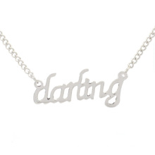 Top selling Darling images of silver necklaces, jewelry necklaces injector for women